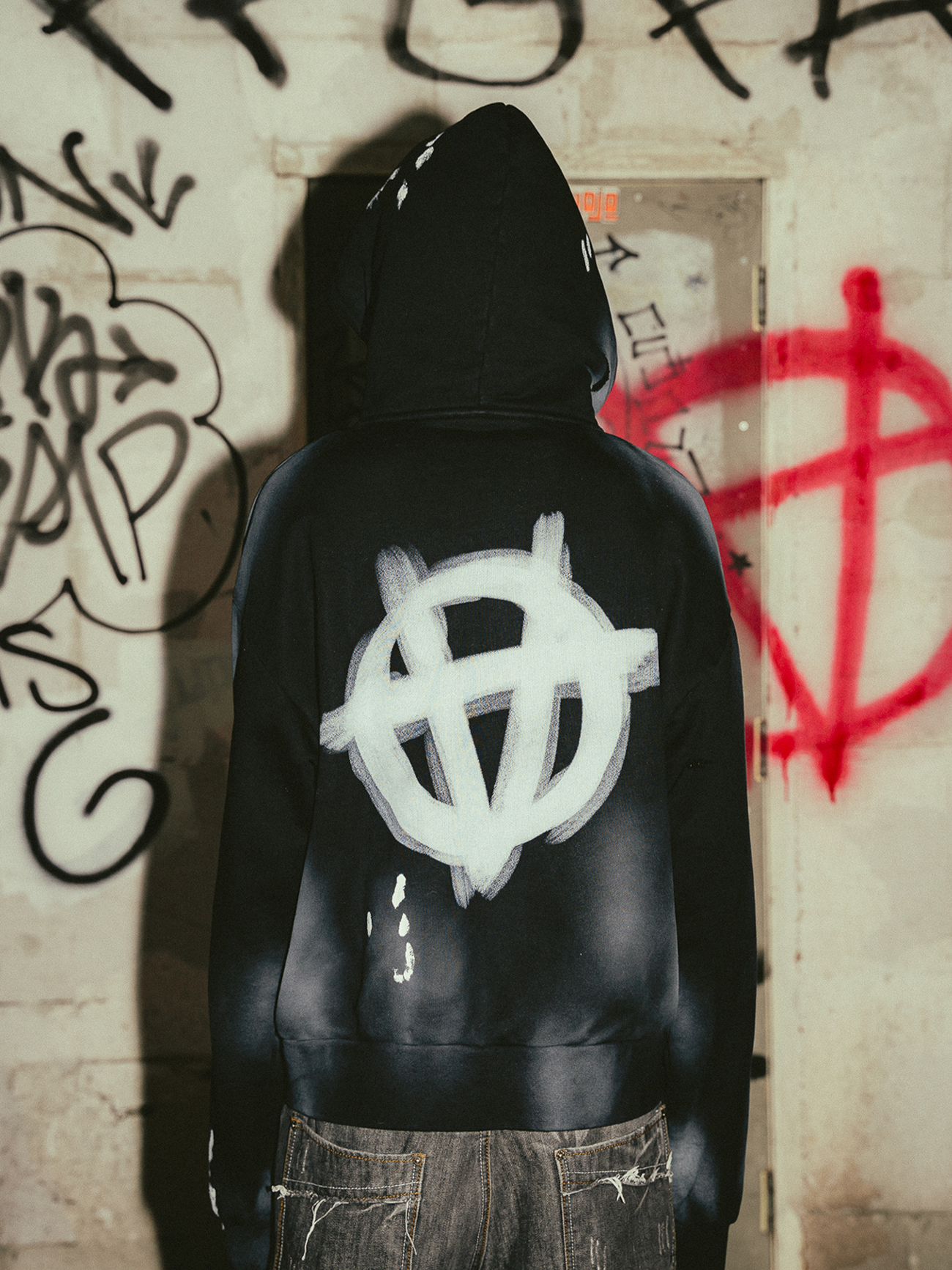 ANARCHAOS BALACLAVA ZIP-UP HOODIE