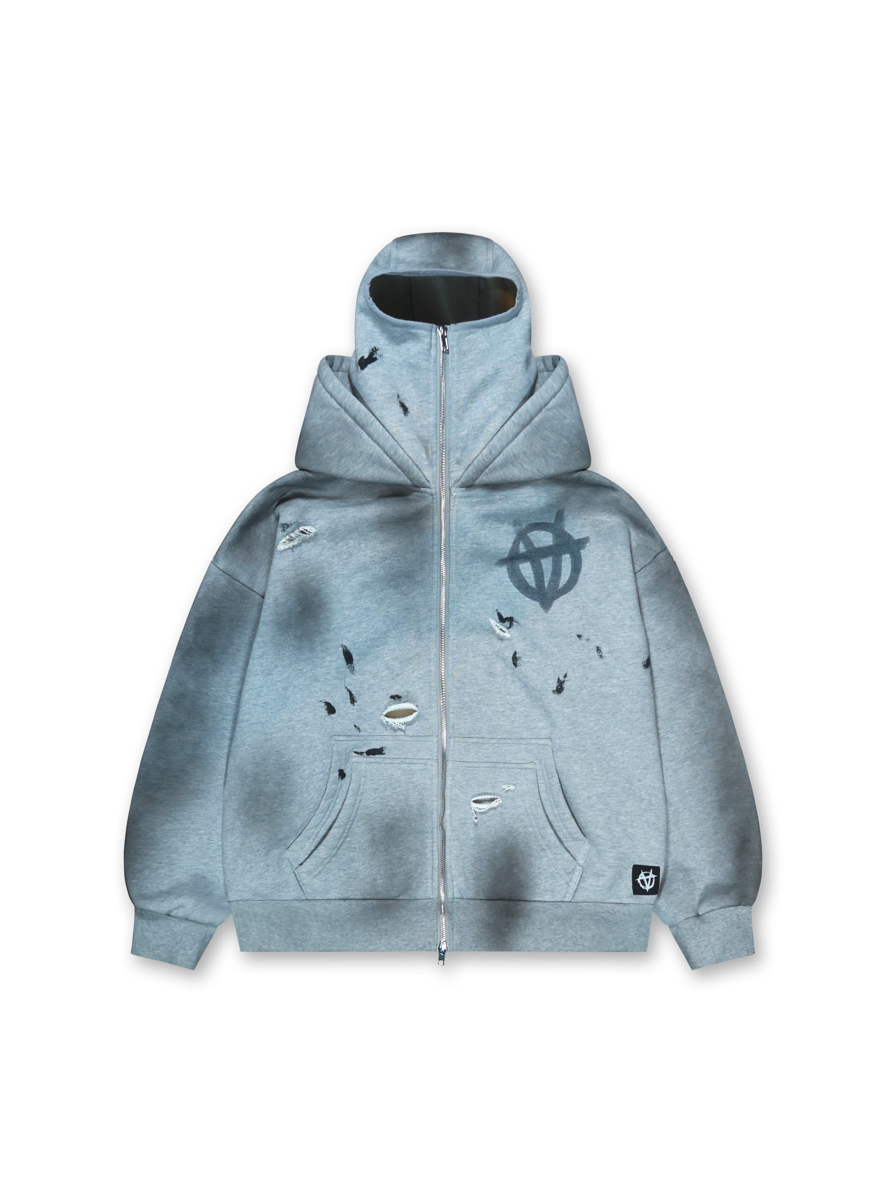 ANARCHAOS ZIP-UP HOODIE